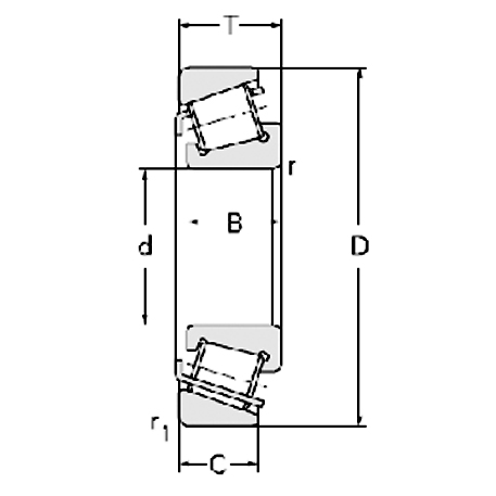  33000 Series Tapered Roller Bearings